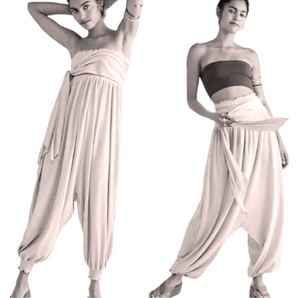 NEW Free People Just Like That Convertible jogger harem pants women S XS